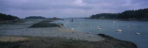 Le Trieux à marée basse. © Philip Plisson / Plisson La Trinité / AA06108 - Nos reportages photos - Panoramique horizontal