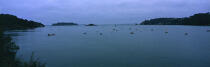 Le Trieux à marée haute. © Philip Plisson / Plisson La Trinité / AA06109 - Photo Galleries - Horizontal panoramic