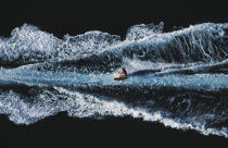 Wake board. © Philip Plisson / Plisson La Trinité / AA06179 - Photo Galleries - Nautical sports