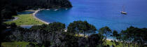 Côte néozélandaise. © Philip Plisson / Plisson La Trinité / AA06226 - Photo Galleries - Horizontal panoramic