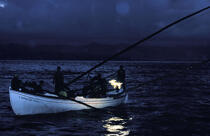 Pêche de nuit aux Açores. © Philip Plisson / Plisson La Trinité / AA06428 - Photo Galleries - Sao Miguel