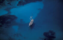 Mouillage en Corse. © Philip Plisson / Plisson La Trinité / AA06489 - Nos reportages photos - Fond marin