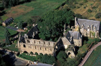 L'abbaye de Beauport. © Philip Plisson / Plisson La Trinité / AA06523 - Nos reportages photos - Côtes d'Armor