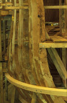 Construction d'une frégate : L'Hermione. © Philip Plisson / Plisson La Trinité / AA06582 - Photo Galleries - Shipyard
