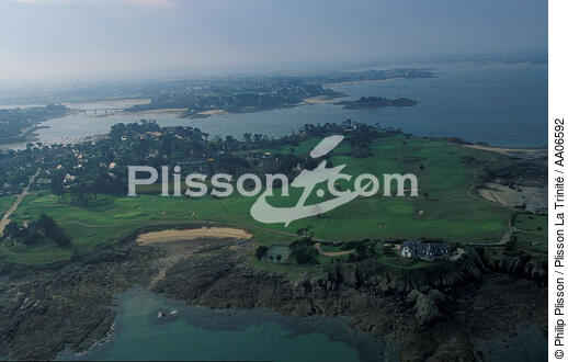 Le golf de Dinard. - © Philip Plisson / Plisson La Trinité / AA06592 - Photo Galleries - Philip Plisson