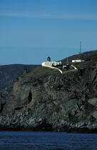 Le phare de Mull of Kintyre en Ecosse. © Philip Plisson / Plisson La Trinité / AA06741 - Photo Galleries - Lighthouse [Scot]