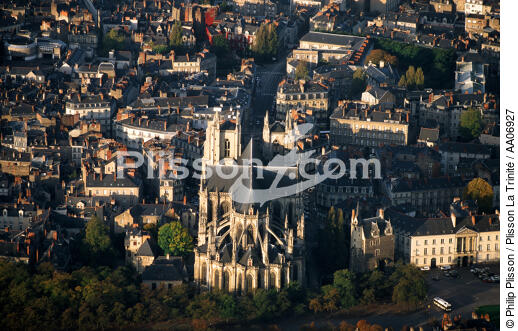 Nantes. - © Philip Plisson / Plisson La Trinité / AA06927 - Photo Galleries - Cathedral
