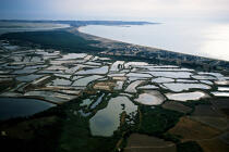 Les Marais de Guérande. © Philip Plisson / Plisson La Trinité / AA07108 - Photo Galleries - Salt marshes