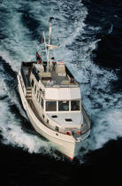Ballade sur un bateau à moteur. © Philip Plisson / Plisson La Trinité / AA07315 - Photo Galleries - Speedboat