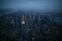 New-York de nuit. © Philip Plisson / Plisson La Trinité / AA07650 - Nos reportages photos - Philip Plisson
