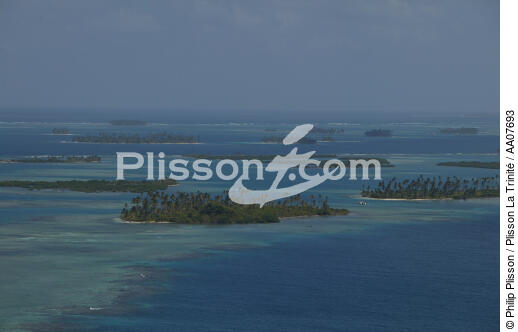L'Archipel des San-Blas au large des côtes du Panama - © Philip Plisson / Plisson La Trinité / AA07693 - Nos reportages photos - Ile [Panama]