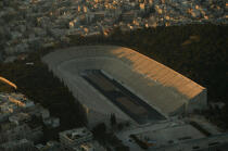 Stade antique à Athènes. © Philip Plisson / Plisson La Trinité / AA07758 - Nos reportages photos - Stade