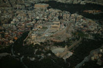 L'Acropole et le Parthénon. © Philip Plisson / Plisson La Trinité / AA07794 - Nos reportages photos - Grèce