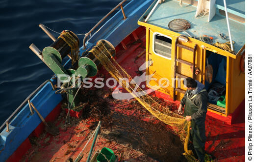 Pêche dans les Cyclades. - © Philip Plisson / Plisson La Trinité / AA07881 - Nos reportages photos - Pêche côtière