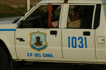 La police du canal à Colon. © Philip Plisson / Plisson La Trinité / AA07931 - Photo Galleries - Colon