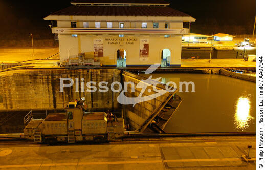 Panama - © Philip Plisson / Plisson La Trinité / AA07944 - Nos reportages photos - Locomotive