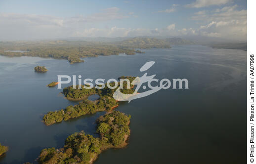 Le lac de Gatun, sur le canal de Panama. - © Philip Plisson / Plisson La Trinité / AA07998 - Nos reportages photos - Philip Plisson