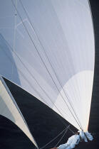 Number1 ready for operation. © Guillaume Plisson / Plisson La Trinité / AA08060 - Photo Galleries - Spinnaker