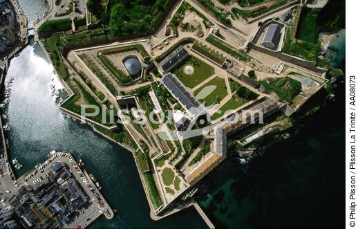 La citadelle Vauban à Belle-Ile. - © Philip Plisson / Plisson La Trinité / AA08073 - Nos reportages photos - Citadelle
