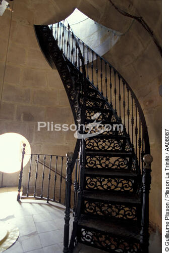 L'escalier du phare de Chipiona. - © Guillaume Plisson / Plisson La Trinité / AA08087 - Photo Galleries - Lighthouse [Andalusia]