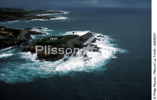 Lighthouse Ribadeo in Galicia. - © Philip Plisson / Plisson La Trinité / AA08241 - Photo Galleries - Town [Galicia]