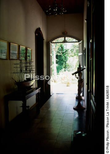 Intérieur de maison martiniquaise. - © Philip Plisson / Plisson La Trinité / AA08518 - Nos reportages photos - Antilles [Les]