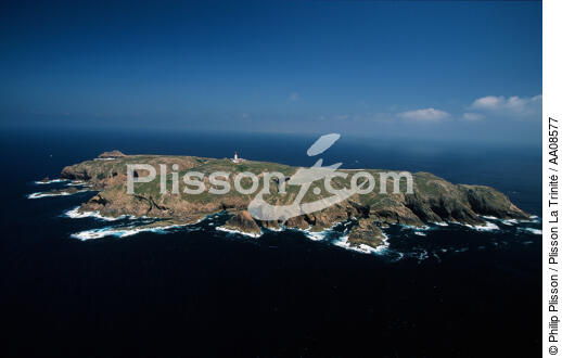 Le phare de Berlenga au Portugal. - © Philip Plisson / Plisson La Trinité / AA08577 - Photo Galleries - Island [Por]