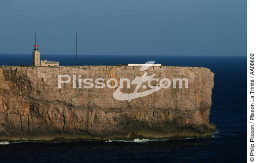 Le phare de Sagres au Portugal. - © Philip Plisson / Plisson La Trinité / AA08602 - Photo Galleries - Portuguese Lighthouses