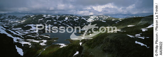Paysage norvégien. - © Philip Plisson / Plisson La Trinité / AA08622 - Nos reportages photos - Couleur