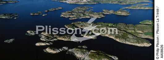 Iles proche de Bergen en Norvège. - © Philip Plisson / Plisson La Trinité / AA08626 - Nos reportages photos - Couleur
