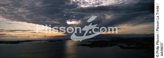 Ciel de traine en Norvège. - © Philip Plisson / Plisson La Trinité / AA08637 - Photo Galleries - Color