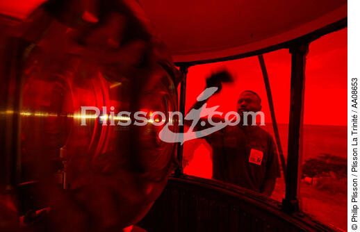 Le gardien de phare du Prêcheur. - © Philip Plisson / Plisson La Trinité / AA08653 - Photo Galleries - West indies [The]