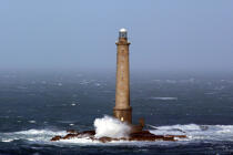Le phare de la Hague dans le Raz Blanchard. © Philip Plisson / Plisson La Trinité / AA08663 - Photo Galleries - Lighthouse [50]