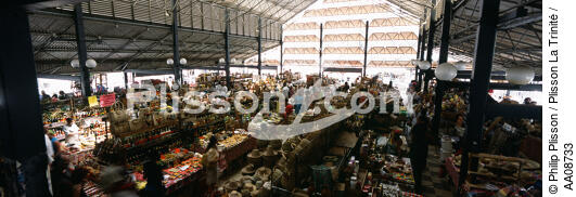 Le marché couvert de Fort-de-France. - © Philip Plisson / Plisson La Trinité / AA08733 - Nos reportages photos - Ville [Mart]