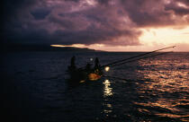 Pêche au lamparo aux Açores. © Philip Plisson / Plisson La Trinité / AA08884 - Photo Galleries - Sao Miguel