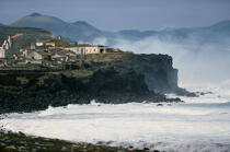 Gros temps sur les Açores. © Philip Plisson / Plisson La Trinité / AA08891 - Nos reportages photos - Auteur