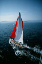 Diablesse. © Philip Plisson / Plisson La Trinité / AA08931 - Photo Galleries - Maxi-monohull Racing Yacht
