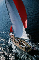 Diablesse. © Philip Plisson / Plisson La Trinité / AA08933 - Photo Galleries - Maxi-monohull Racing Yacht