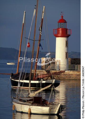Le port d'Erquy. - © Philip Plisson / Plisson La Trinité / AA09047 - Nos reportages photos - Côtes d'Armor