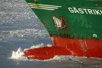 Cargo en Mer Baltique. © Philip Plisson / Plisson La Trinité / AA09083 - Nos reportages photos - Bulbe