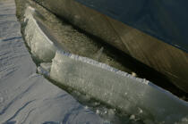 Icebreaker in the Baltic Sea. © Philip Plisson / Plisson La Trinité / AA09085 - Photo Galleries - Ice