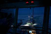 Brise-glace en Mer Baltique. © Philip Plisson / Plisson La Trinité / AA09090 - Nos reportages photos - Brise-glace