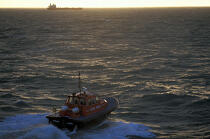 Bateau pilote en mer. © Philip Plisson / Plisson La Trinité / AA09141 - Photo Galleries - Tanker carrying chemicals