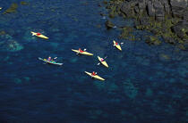 Promenade en kayac. © Philip Plisson / Plisson La Trinité / AA09149 - Photo Galleries - Nautical sports