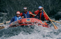 Rafting dans la Vallée de l'Ubaye. © Philip Plisson / Plisson La Trinité / AA09152 - Nos reportages photos - Auteur