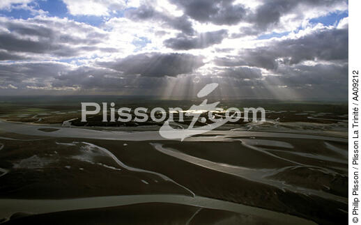 La baie de Somme. - © Philip Plisson / Plisson La Trinité / AA09212 - Nos reportages photos - Somme [la]