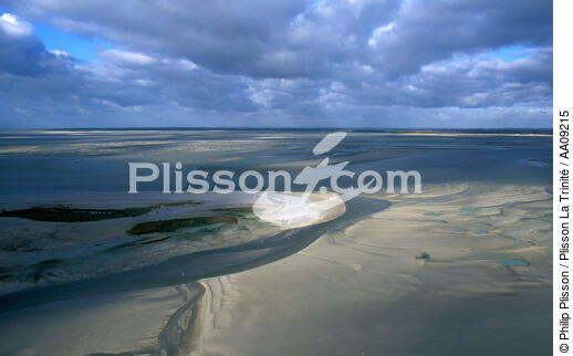 La baie de Somme. - © Philip Plisson / Plisson La Trinité / AA09215 - Nos reportages photos - La baie de Somme