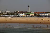 Sur la plage de Calais. © Philip Plisson / Plisson La Trinité / AA09263 - Nos reportages photos - De Dunkerque à la Baie de Somme