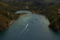 Sainte-Lucie. © Philip Plisson / Plisson La Trinité / AA09309 - Nos reportages photos - Antilles [Les]