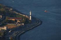 The lighthouse of Ahirkapi in Istanbul. © Philip Plisson / Plisson La Trinité / AA09332 - Photo Galleries - Turkey